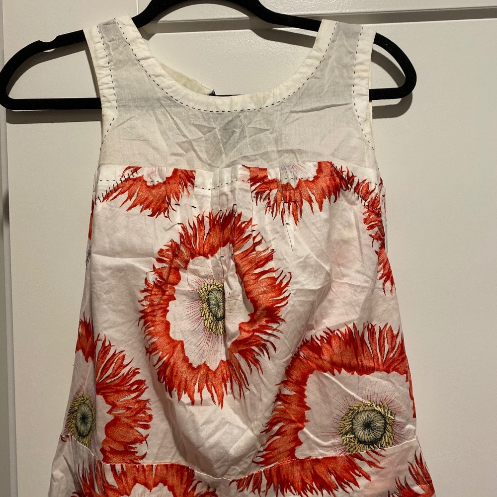 Anthropologie Leifsdottir Floral Top